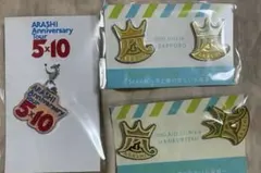 嵐 5×10 君と僕の見ている風景 会場限定 ピンバッジ チャーム
