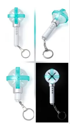 TXT OFFICIAL LIGHT STICK KEYRING VER.2