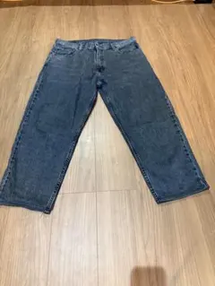 Levi's 550 グレー ブラック デニムパンツ W36 L30 ワイド