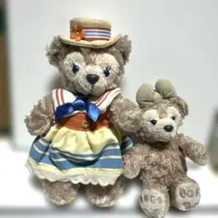 ディズニーシー シェリーメイぬいぐるみバッチ、ぬいぐるみストラップ2個セット