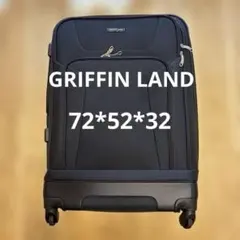 GRIFFIN LAND キャリーケース ブラック TSAロック搭載 Lのサムネイル