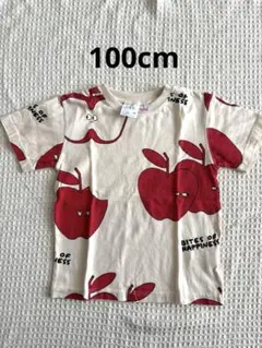 ZARA キッズ　半袖　プリント　tシャツ りんご　アップル　100cmのサムネイル