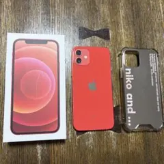 iPhone12 64GB レッド (SIMフリーモデル) 箱付き