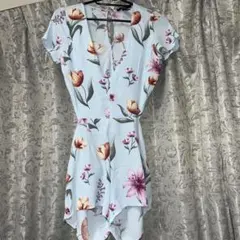 FOREVER21 フラワープリント ワンピース S