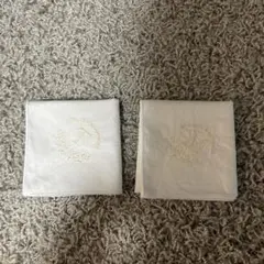 ホワイト刺繍ハンカチ 【ウェディング】