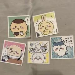 【まとめ売り】ちいかわ キラキラステッカー 5種セット