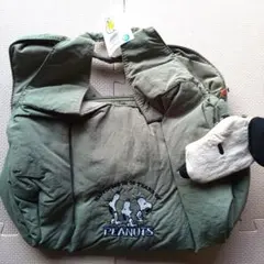 PEANUTS スヌーピー バッグ オリーブグリーン