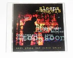 CD　帯　ニール・ヤング＆クレイジー・ホース「スリープス・ウィズ・エンジェルズ」