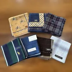 メンズハンカチセット　7枚