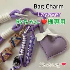 専用 BTS V テテ　バッグチャーム キーホルダー カラビナ ロープ