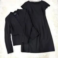 最終　極美品　Theory ノーカラージャケット ワンピース　セレモニー