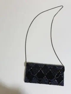 【SALDARINI COMO ITALY】 ビーズバッグ 2WAY