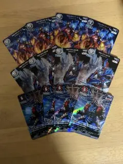 ウルトラマンカードゲーム 未来へ駆けるΩ RRR 3種　各4枚