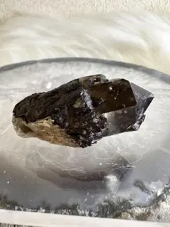 大きめ！虹入り！2個セット】最強魔除け 天然石 モリオン 丸玉88
