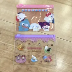 サンキューマート サンリオ スライダーケース クリアポーチ クロミ 2点セット