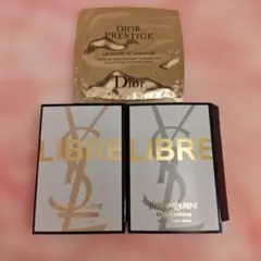 イヴ・サンローラン香水&ディオール洗顔サンプルセットのサムネイル