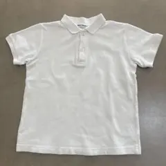 familiar ホワイト 半袖ポロシャツ　120㎝