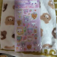 モチーフシール 可愛い動物キャラクター