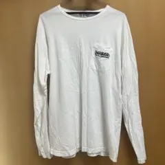 SASSAFRAS 長袖 ポケットTシャツ ホワイト Lのサムネイル