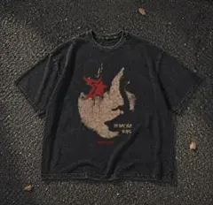 ダークオーバーサイズ Tシャツ5XL