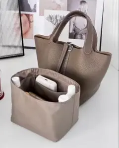 新品☆ピコタンpm用　バッグインバッグ　カーキ