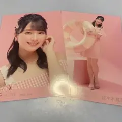 佐々木舞香 ナツマトペ 生写真 セミコンプ