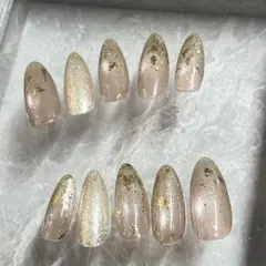 ハンドメイドネイルチップ 10個セット【即購入可能】