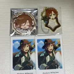 (最終値下げ)あんスタ　三毛縞斑　アニカフェ　缶バッジ　ぱしゃっつ　みにコレ