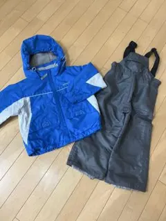 IGNIO 子供用スキーウェアセット　100 青　スノーボード　雪遊び　防寒