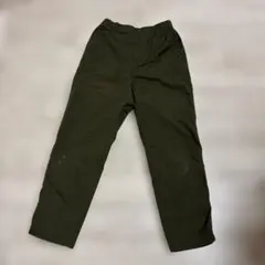 ユニクロ キッズ 長ズボン 140 オリーブ 暖パン