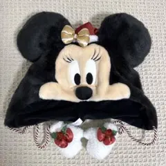 ディズニー　クリスマス　ファンキャップ　ミニー