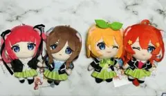 映画五等分の花嫁　二乃　三玖　四葉　五月　ぬいぐるみセット