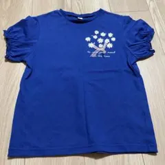 花柄プリント フリル袖 Tシャツ 140 アプレレクール
