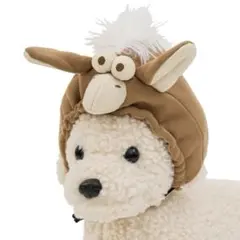 3coins ペット用馬のかぶりもの お正月　小型犬