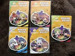 【5種セット】カラフルピーチ セブンイレブン ステッカー