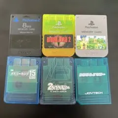 PS2、PS1メモリーカード ジャンク