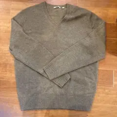 ブラウン ニット