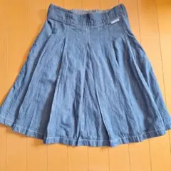 pom ponette デニムフレアスカート 160のサムネイル