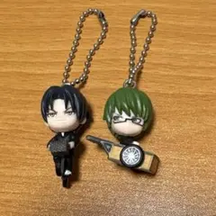 【黒バス緑真真太郎高尾和也】キーホルダー　ガチャガチャ