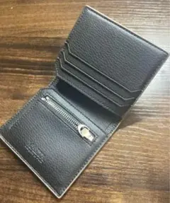 二つ折り 財布 小銭入れあり