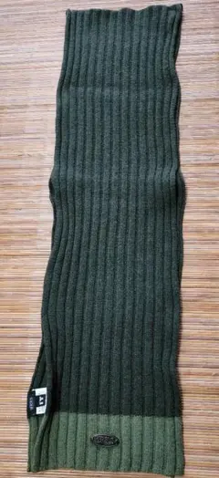 VERSUS ヴェルサーチオリーブグリーン マフラー ITサイズ