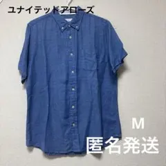 ユナイテッドアローズ　メンズ　半袖シャツ　未使用　Mサイズ