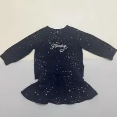 TOMMY HILFIGER星柄 長袖トップス スカートセット 3T