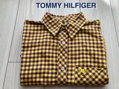 【値下げ】TOMMY HILFIGER 長袖シャツ Mサイズ チェック柄