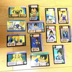 ドラゴンボールZ カードダス ベジータ13枚セット アマダPPカードキラカード込