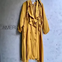アメリ　ameri ロングコート LOOSE LONG BLOUSON イエローのサムネイル