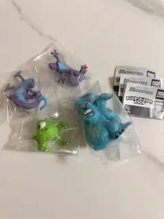 モンスターズ・インクへようこそ 3種セミコンプセット　ガチャ