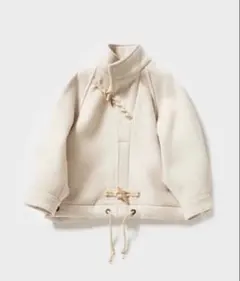HYKE DOUBLE FACE DUFFLE JACKET 24AWのサムネイル