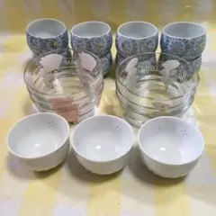 仁祥窯 湯呑み 8客セット 花柄 和食器