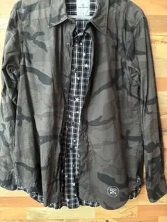 uniform experiment 重ね着風シャツのサムネイル